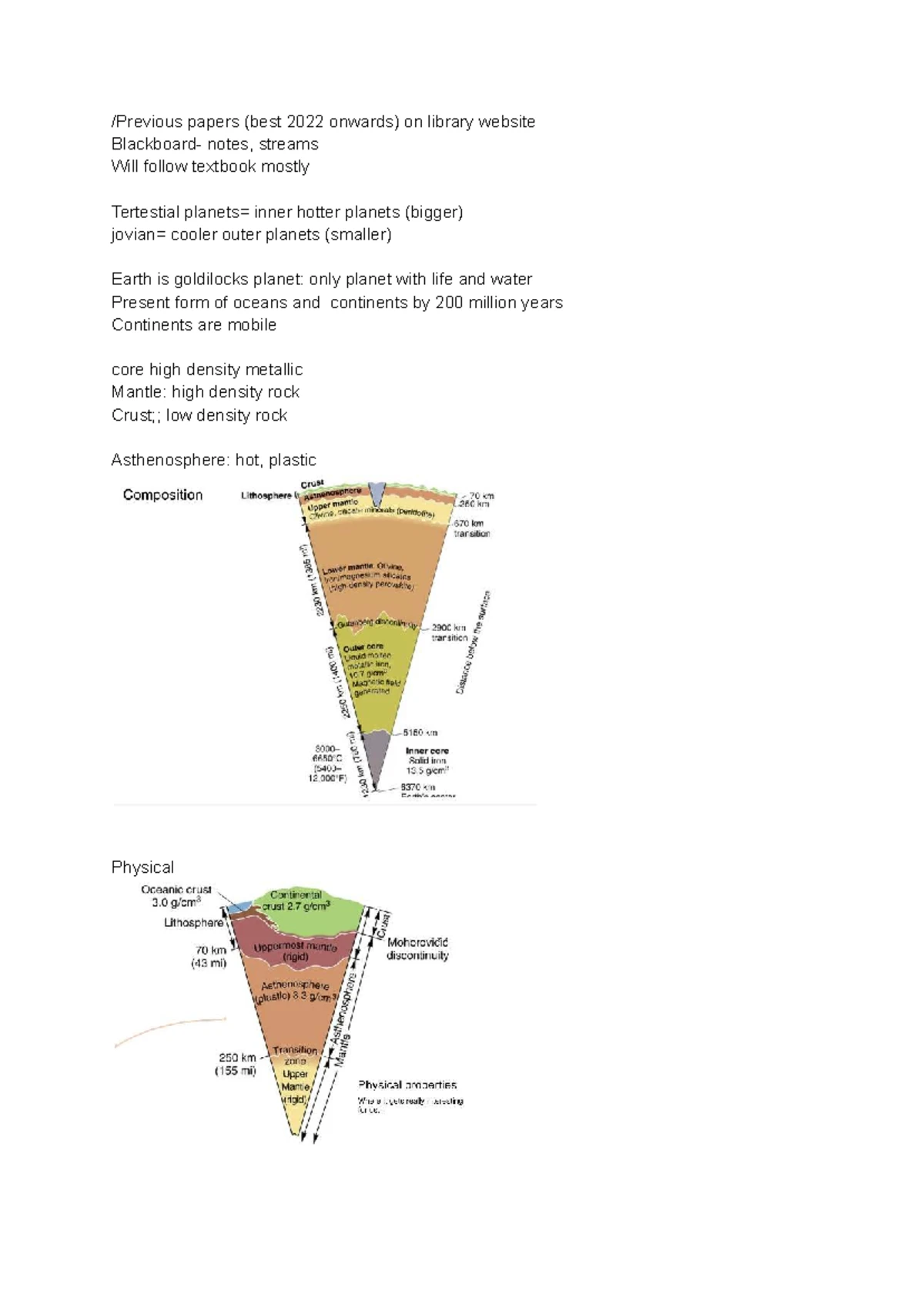GEOG101 Geomorphology Exam Study Notes: Key Concepts & Takeaways - Studocu