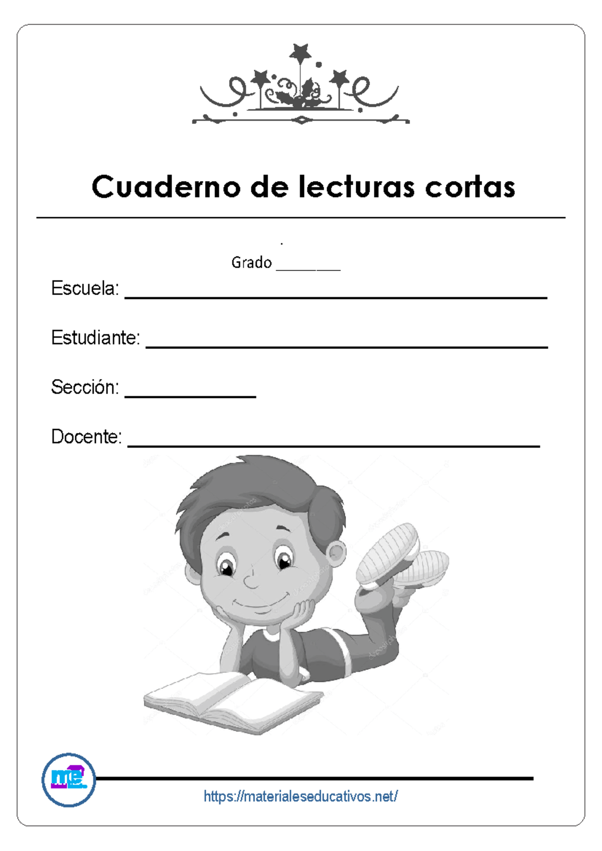 Cuaderno de Lecturas Cortas para Infantil - Grado Avanzado - Studocu
