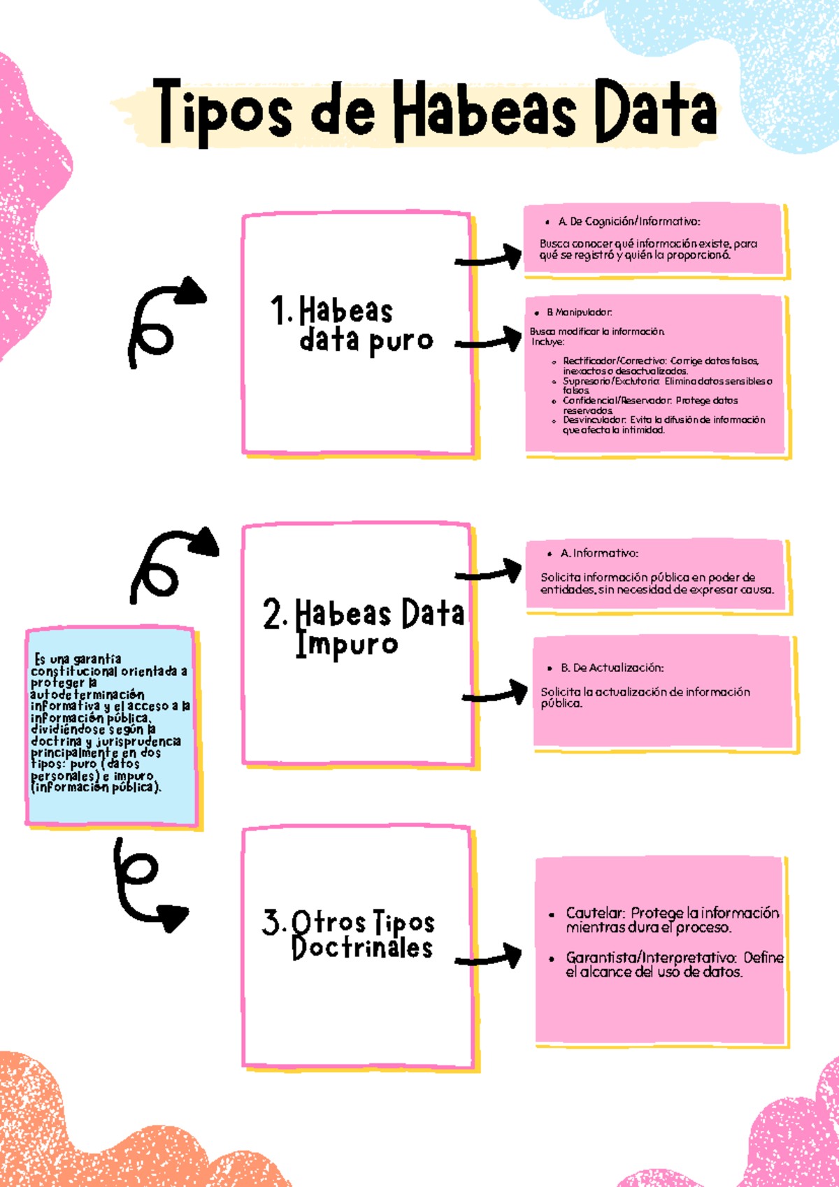 Tipos de Habeas Data: Análisis y Clasificación Jurídica - Studocu
