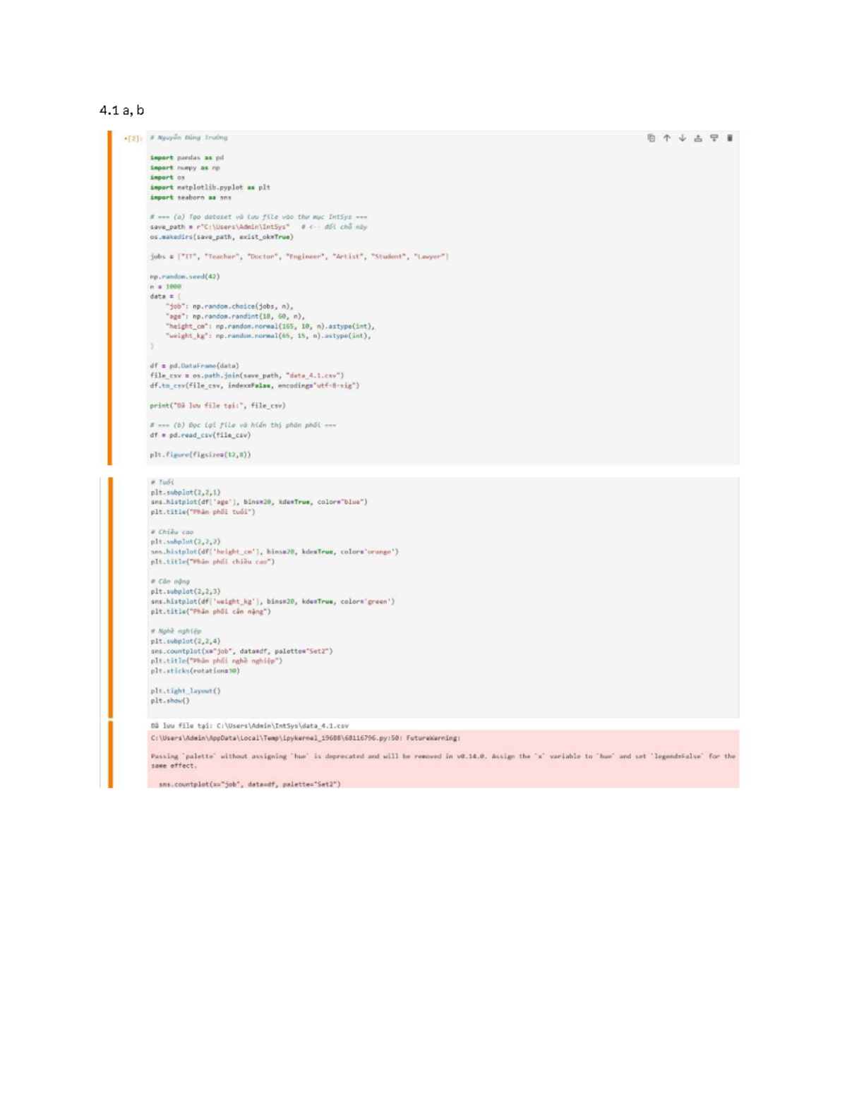 Assignment 4 - Data Analysis and Model Evaluation in Python - Studocu
