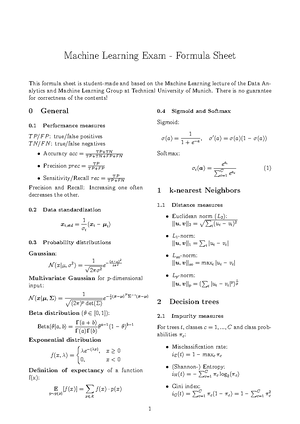 Handwritten solution exercise 08 deep learning 2 - Machine Learning ...