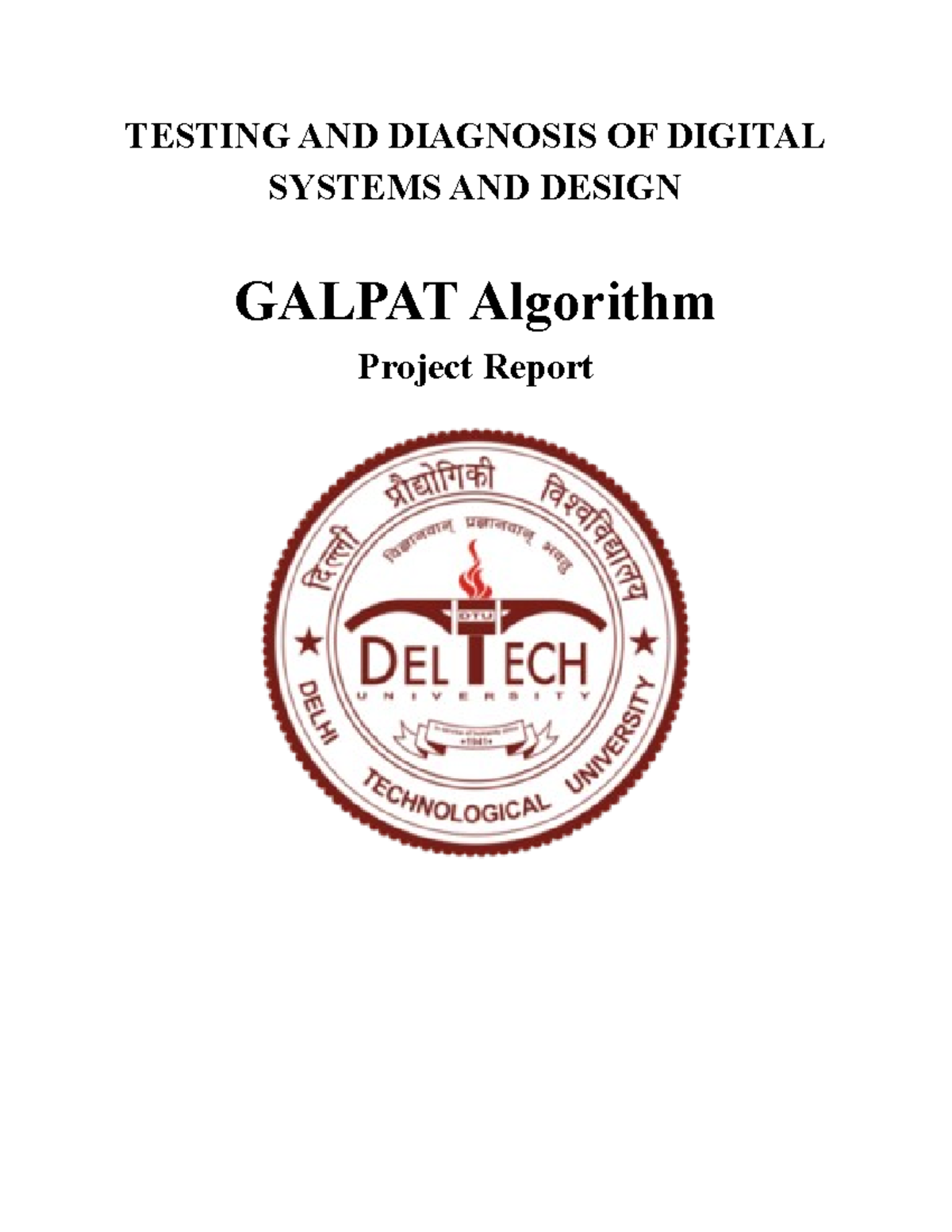 GALPAT Algorithm: Testing Semiconductor Memories with Galloping ...