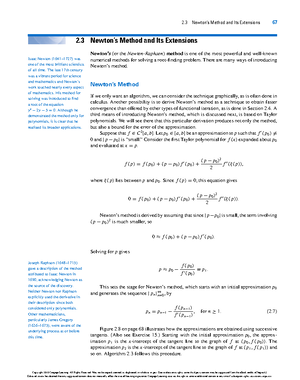 Numerical analysis assignment 01 -2 - Numerical Analysis Assignment No ...