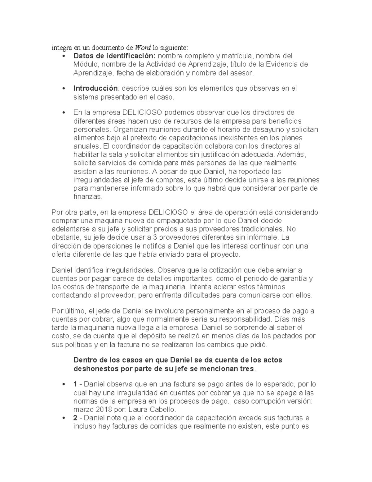 Análisis del Caso de Corrupción en DELICIOSO: Implicaciones y Lecciones ...