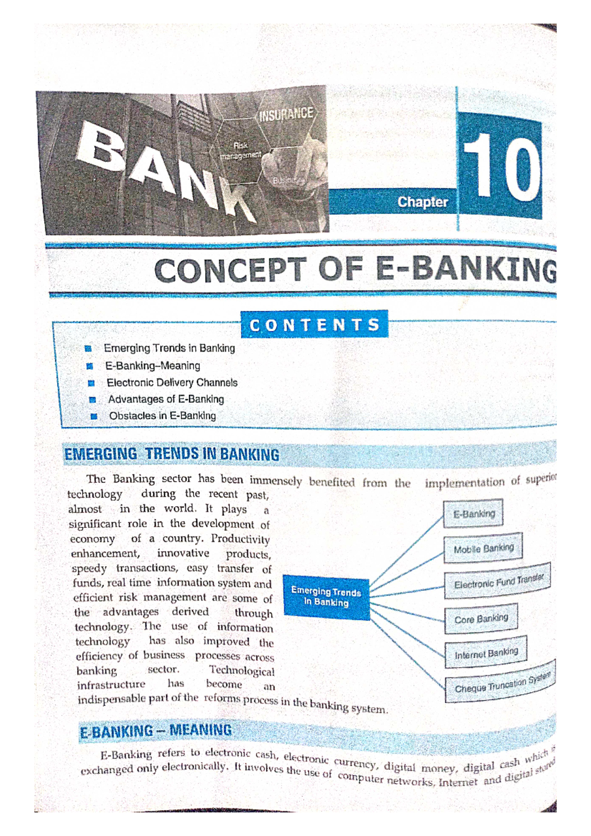 E-Banking Notes: Key Concepts and Insights for Understanding - Studocu