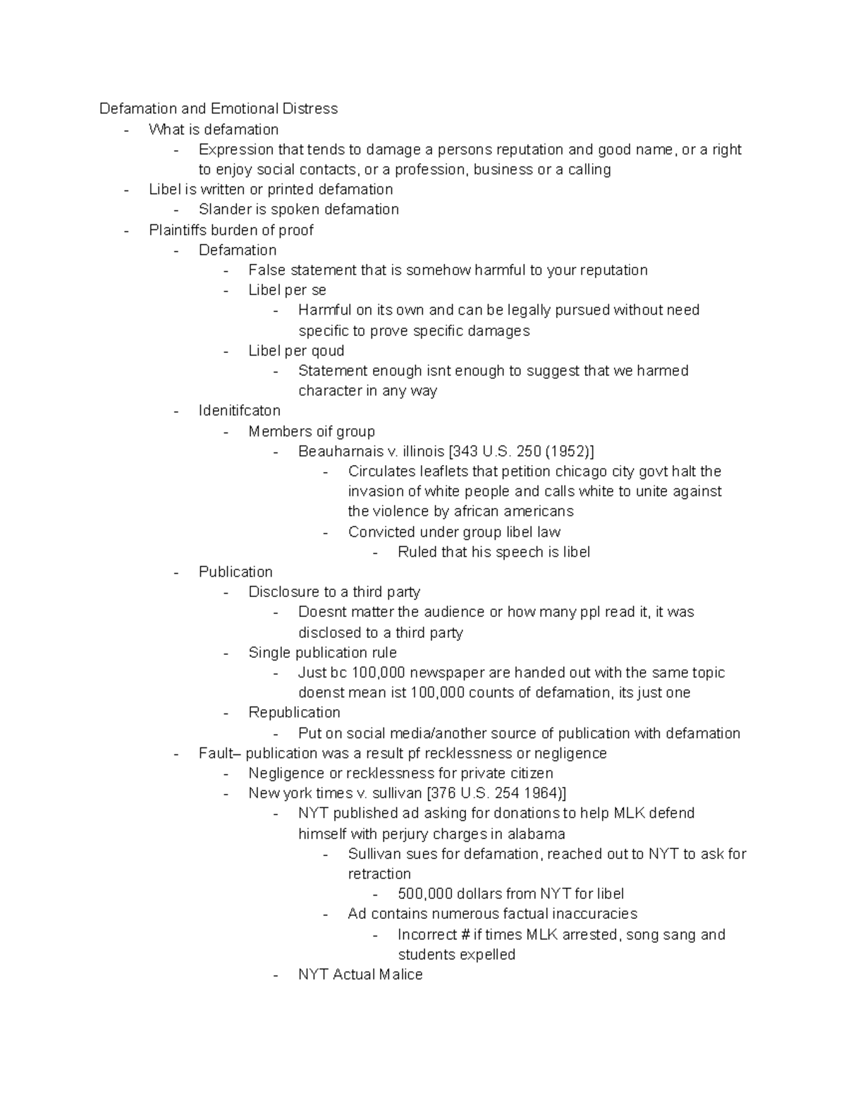 First Amendment Rights: Cases & Impacts on Speech Regulation ...