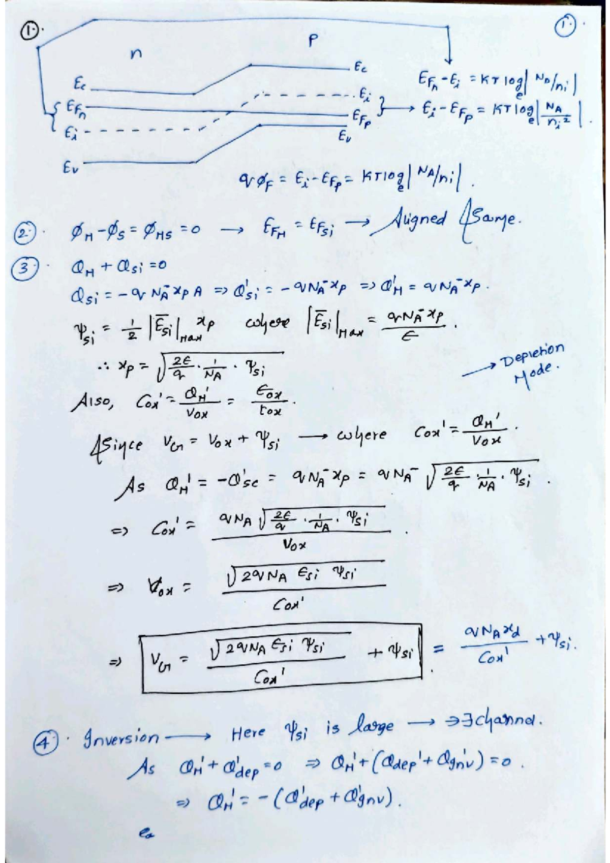 MOS Formulas for Today's Class - Lecture Notes - Studocu
