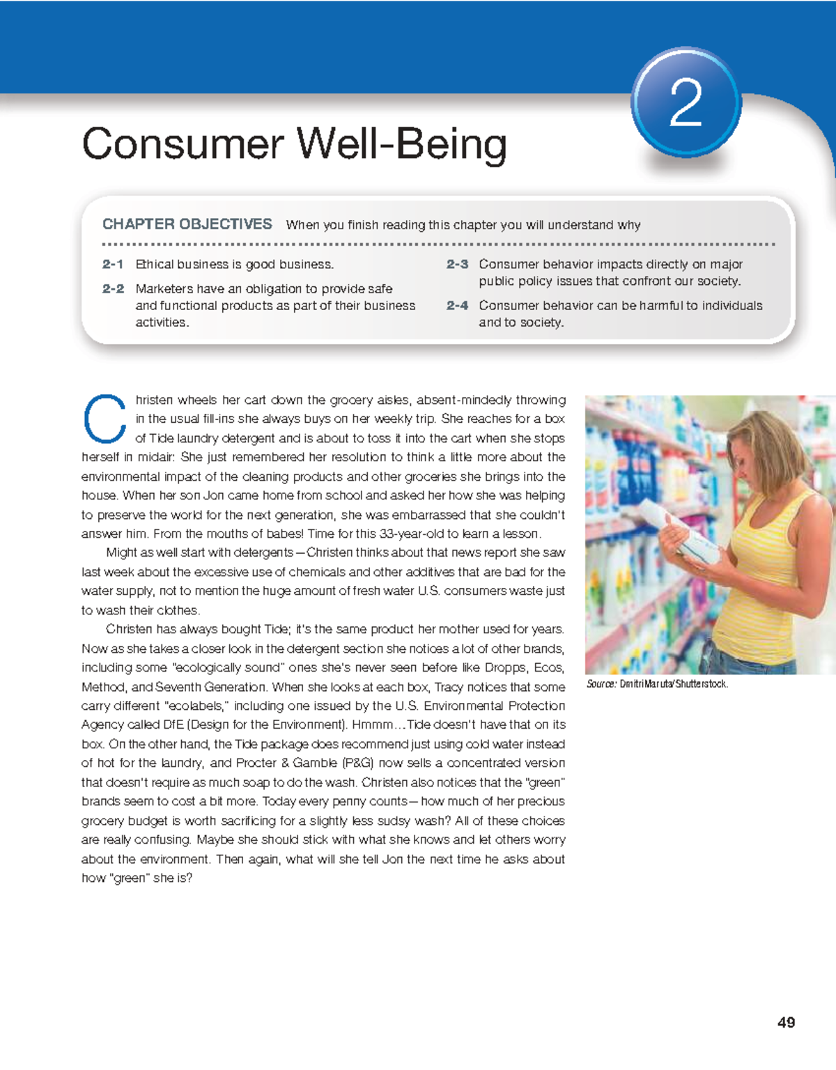 Consumer Behavior and Ethical Business Practices: Chapter 2 Objectives ...