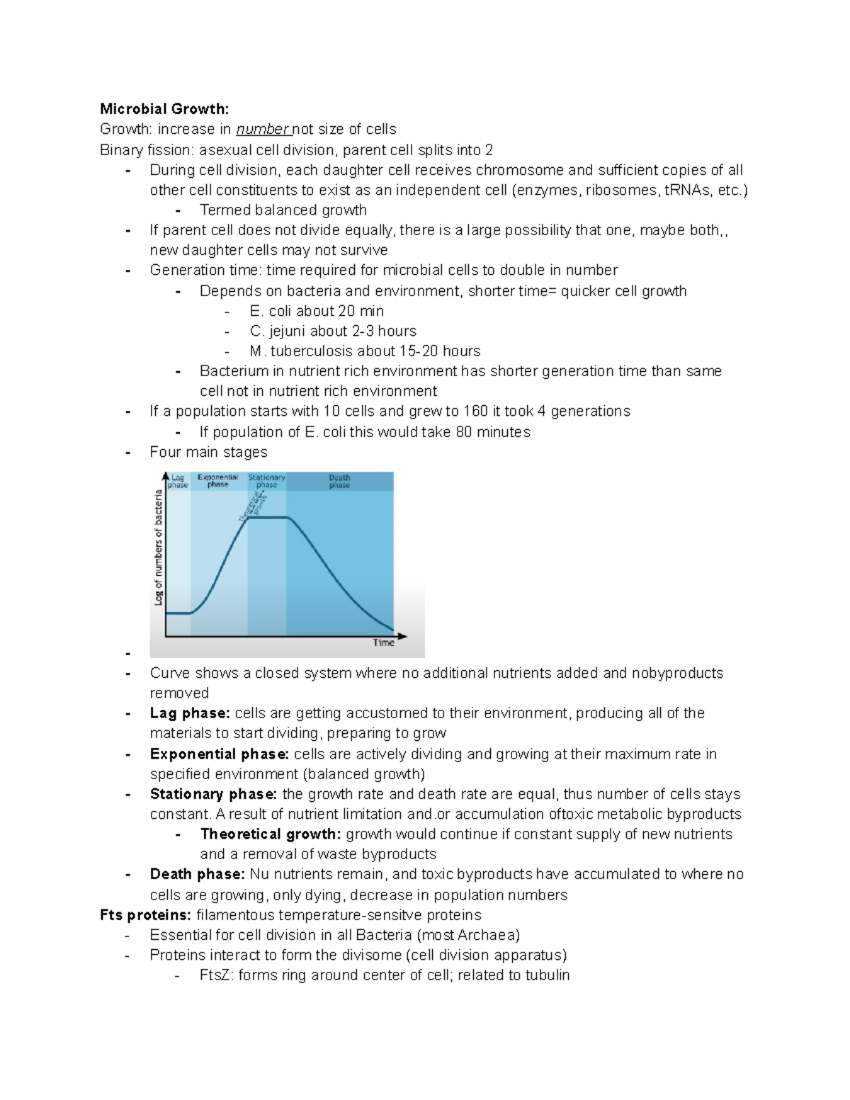 Lecture 5: Understanding Microbial Growth and Cell Division Principles ...