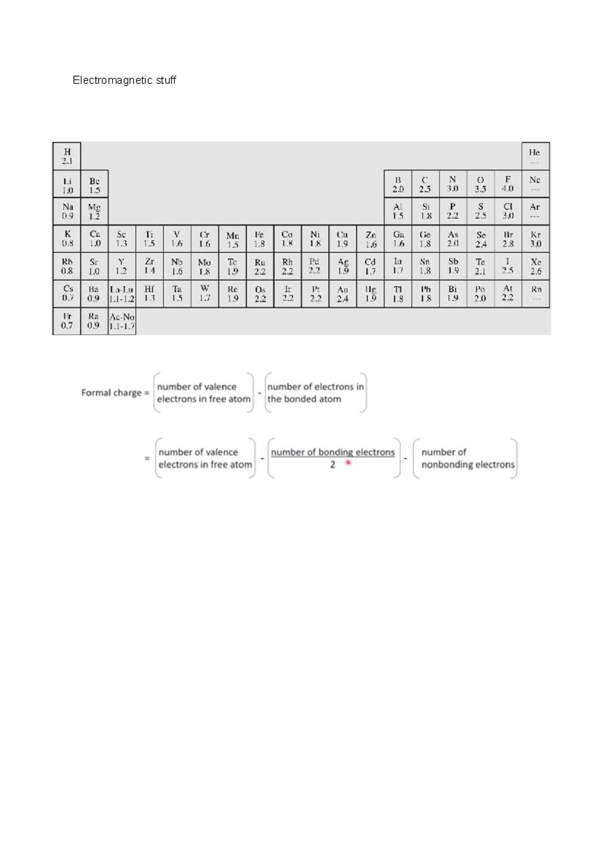 Organic Chem Exam Notes Chem 101 Studocu