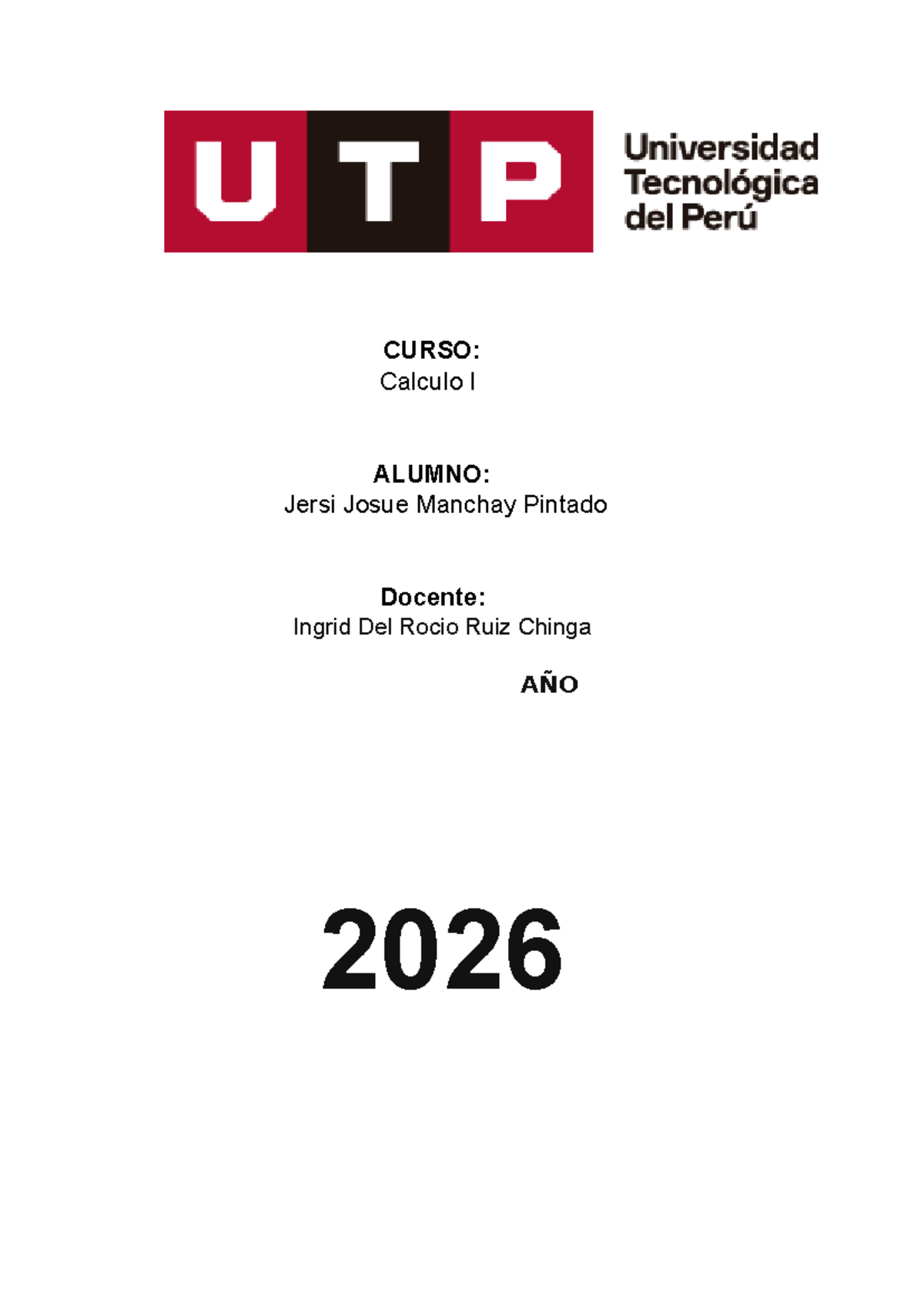 Avance de Portafolio: Cálculo I - Diseño de Envases y Reflexiones - Document Preview