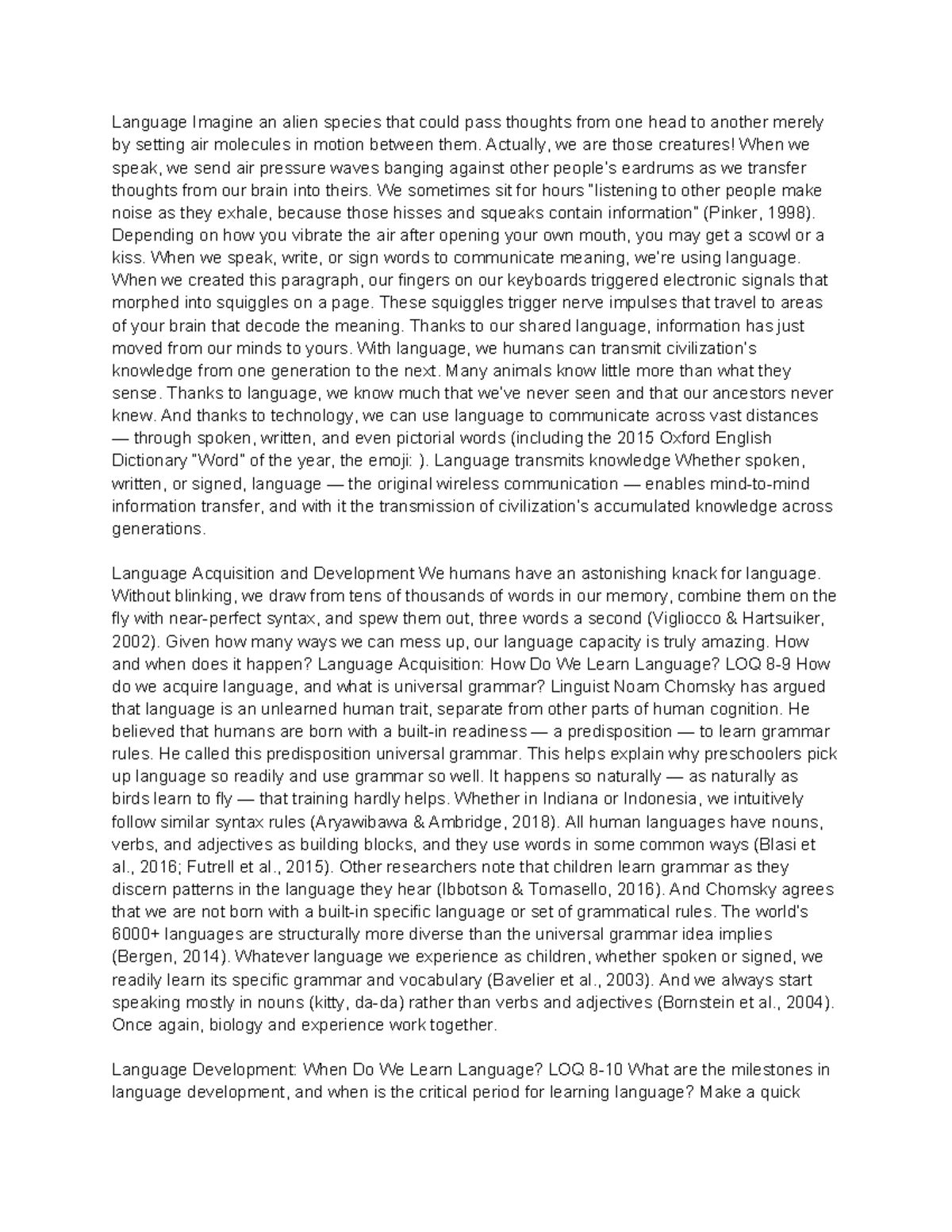 Language Development Milestones and Critical Periods in Early Childhood ...