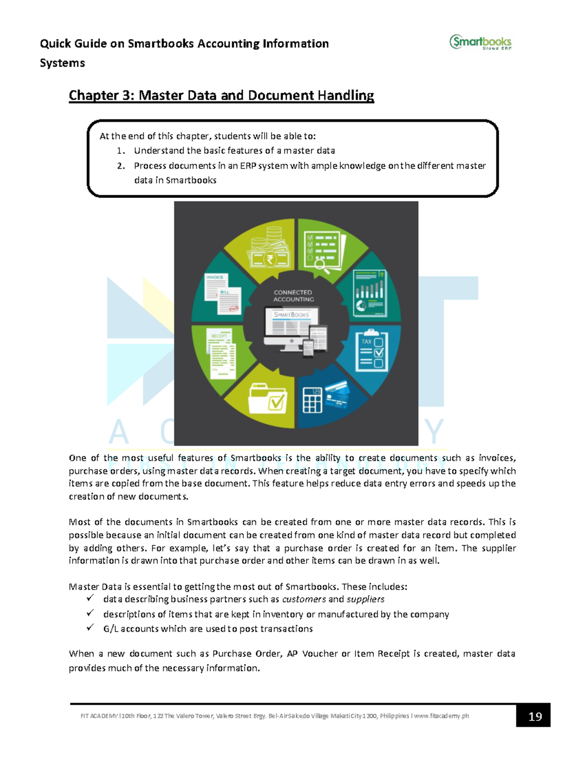 Quick Guide on Smartbooks AIS: Chapter 3 - Master Data & Document ...