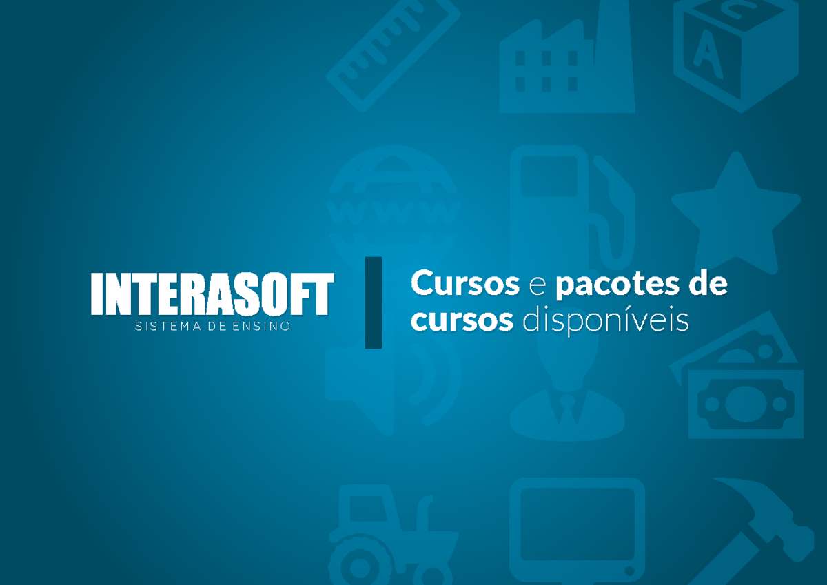 Pacotes de Cursos e Cargas Horárias - Curso Técnico de Informática ...