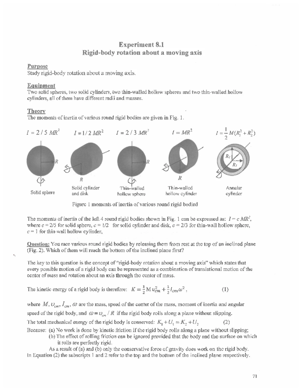 Lab Prep: Dispersion & Refraction Index - Experiment 11 - Studocu