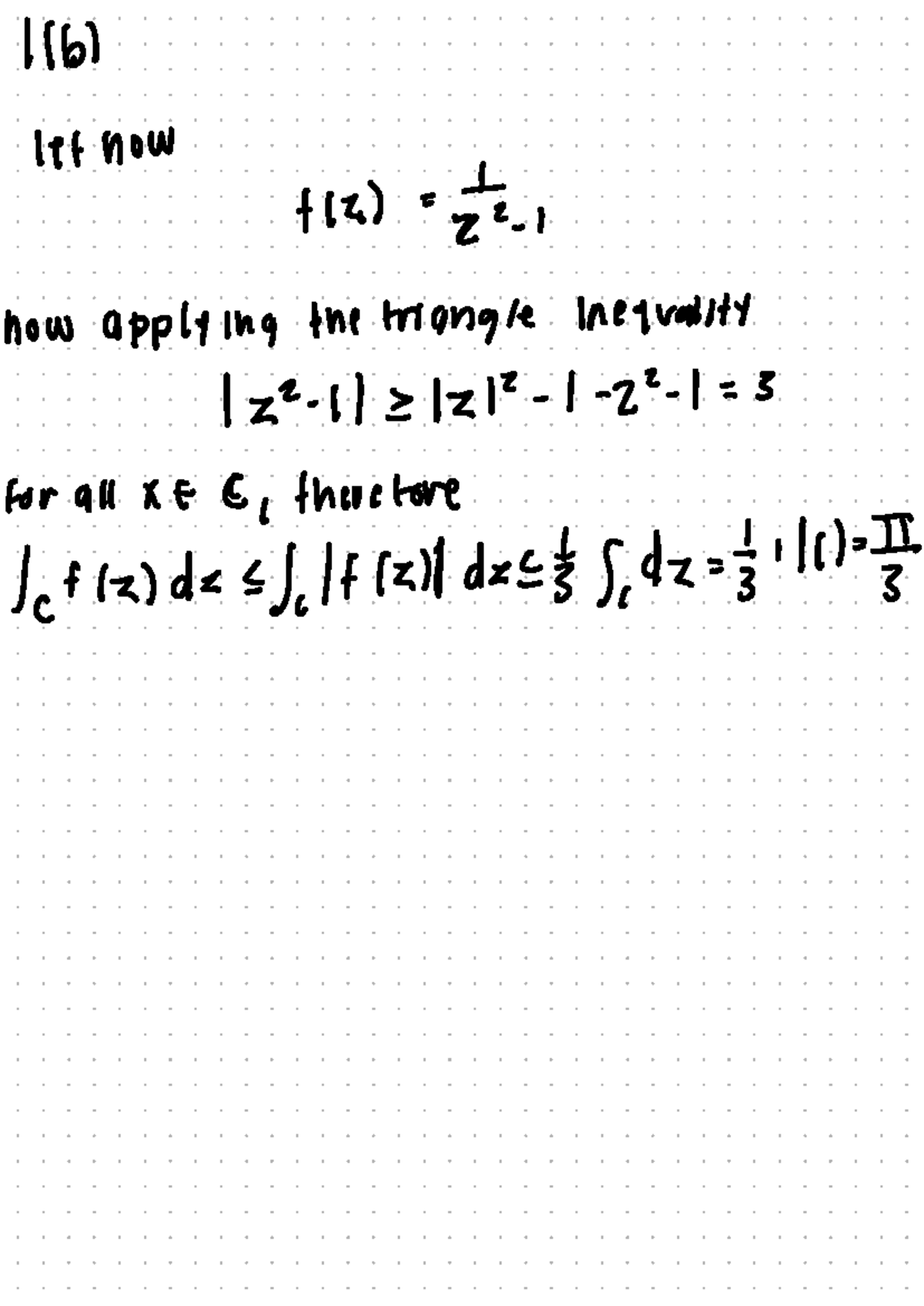 Complex Variable Sec 47: Triangle Inequality and Midpoint Analysis ...