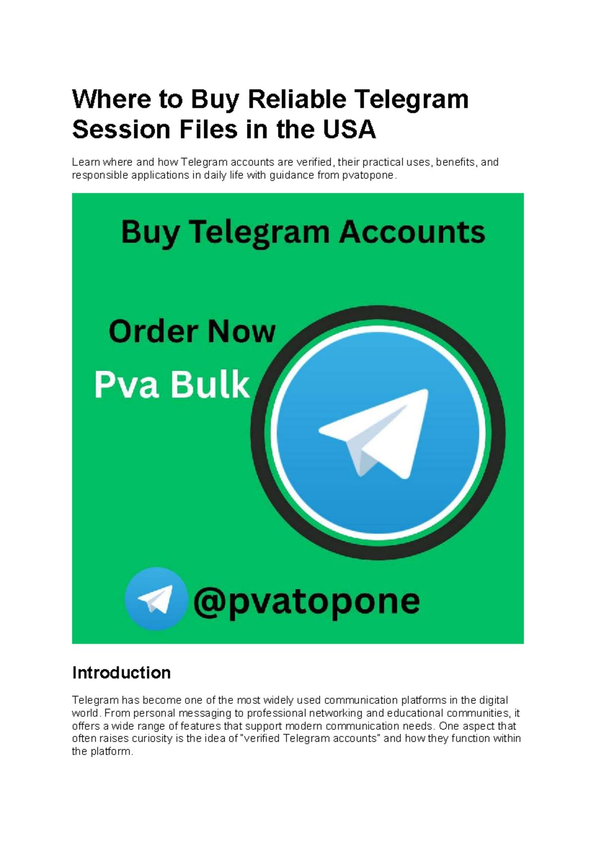 Understanding Telegram Account Verification: A Guide for Users - Studocu