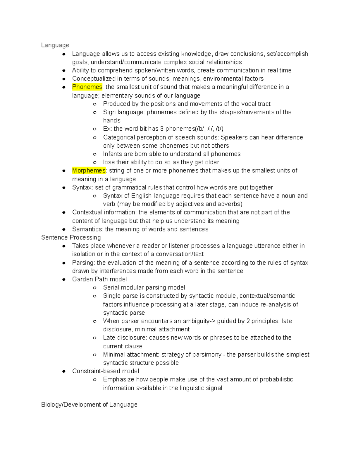 225 chap 8 - These are both class and textbook notes for Prof. Taber ...