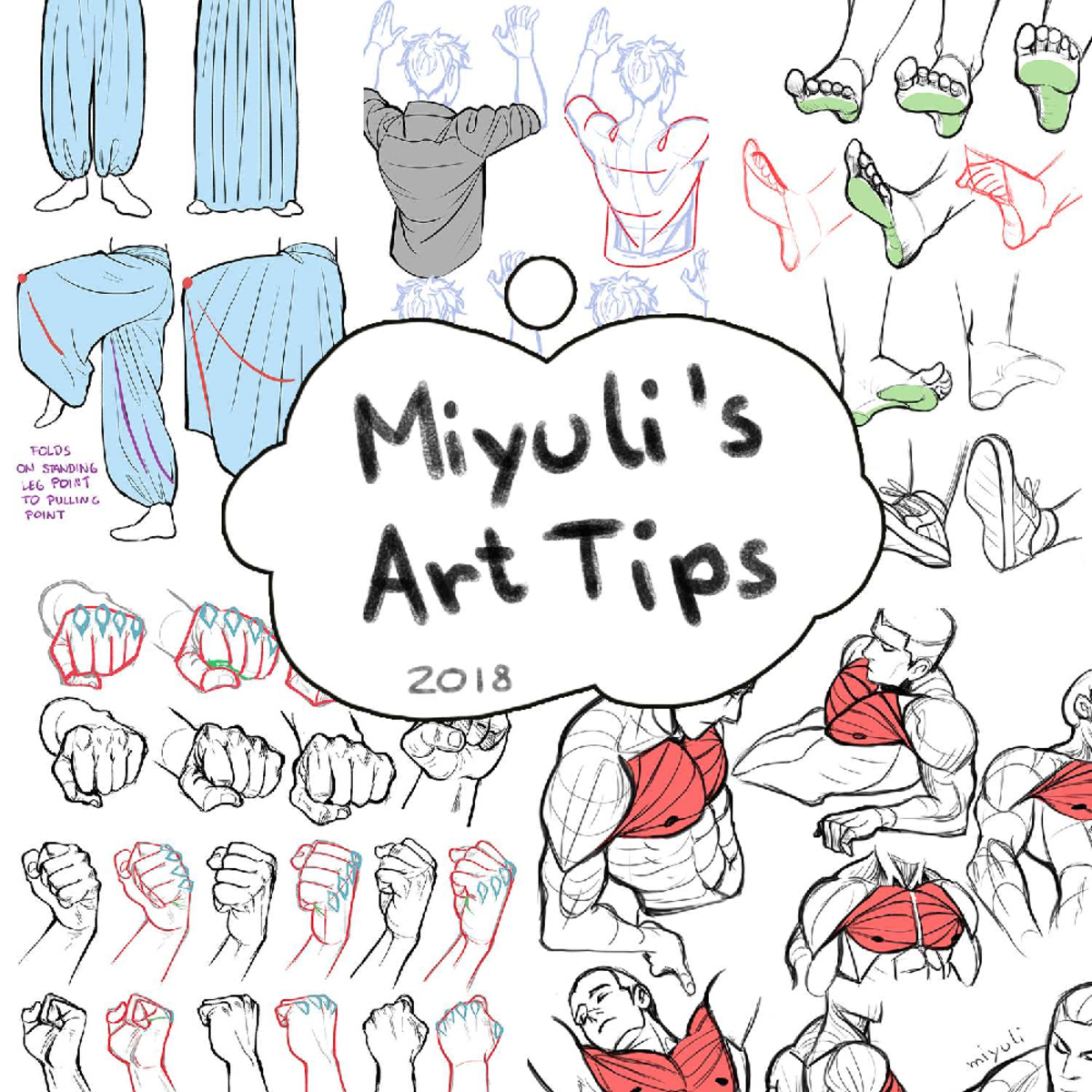 Anatomy for Character Design: FOLDS & PROPORTIONS Tips 2018 - Studocu