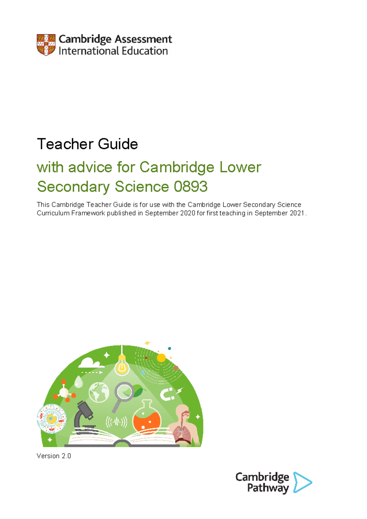 0893 Lower Secondary Science Teacher Guide 2020 tcm143-595694 - Teacher ...