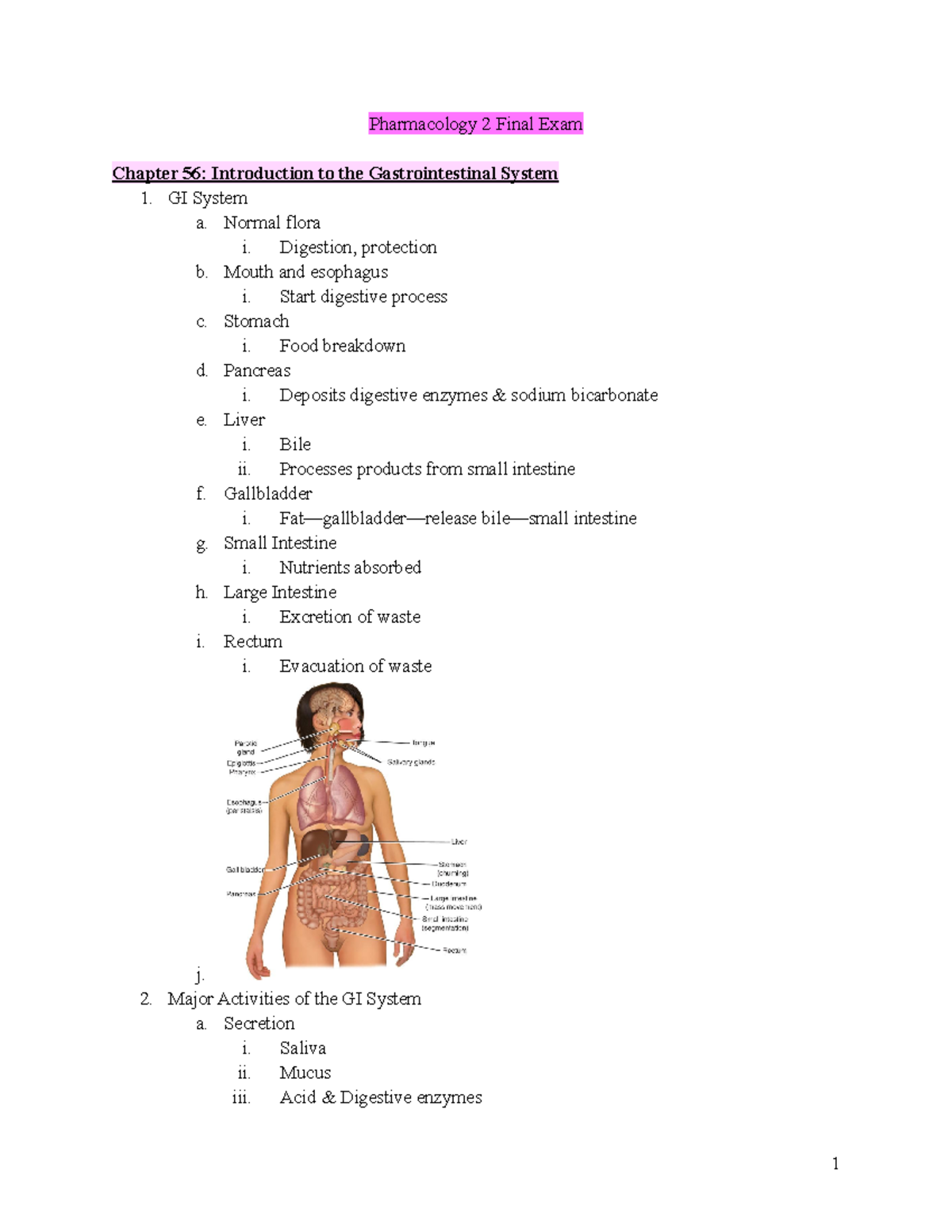 Pharmacology 2 Final Exam - Deprecated API usage: The SVG back-end is ...