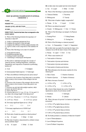 2ND Quarter WEEK 2 Lesson PLAN Physical Science - Lesson Plan ...