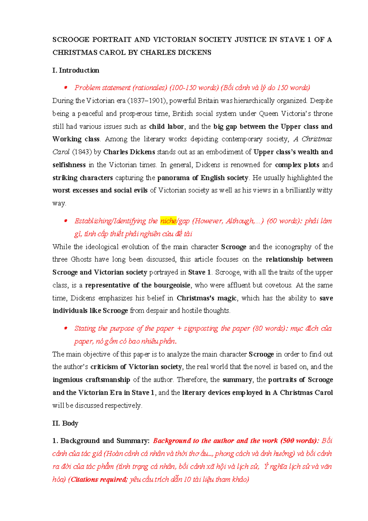 SCROOGE AND VICTORIAN SOCIETY: ANALYSIS OF STAVE 1 IN A CHRISTMAS CAROL ...