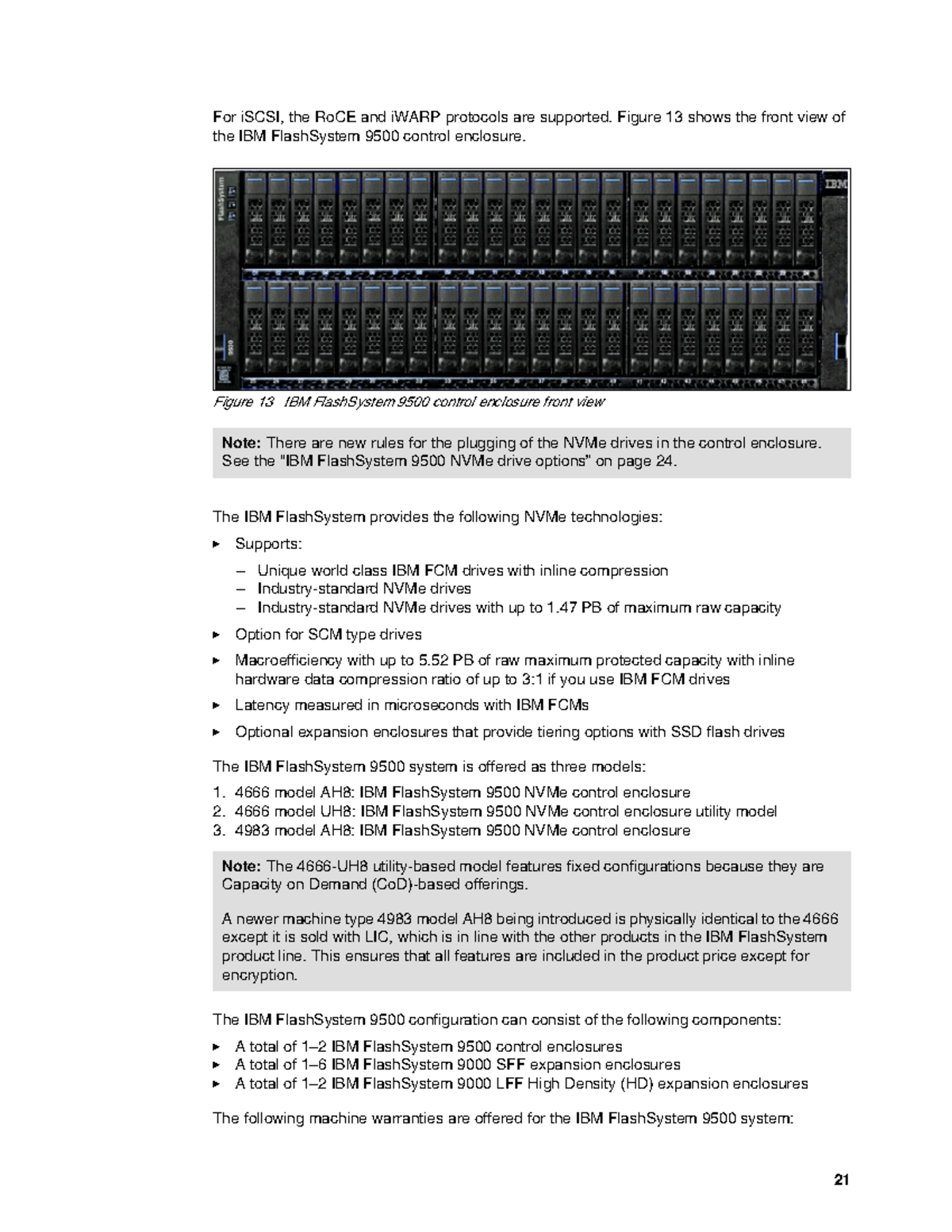 Redp5742 [23-24] - IBM FlashSystem 9500 NVMe Control Enclosure Overview ...