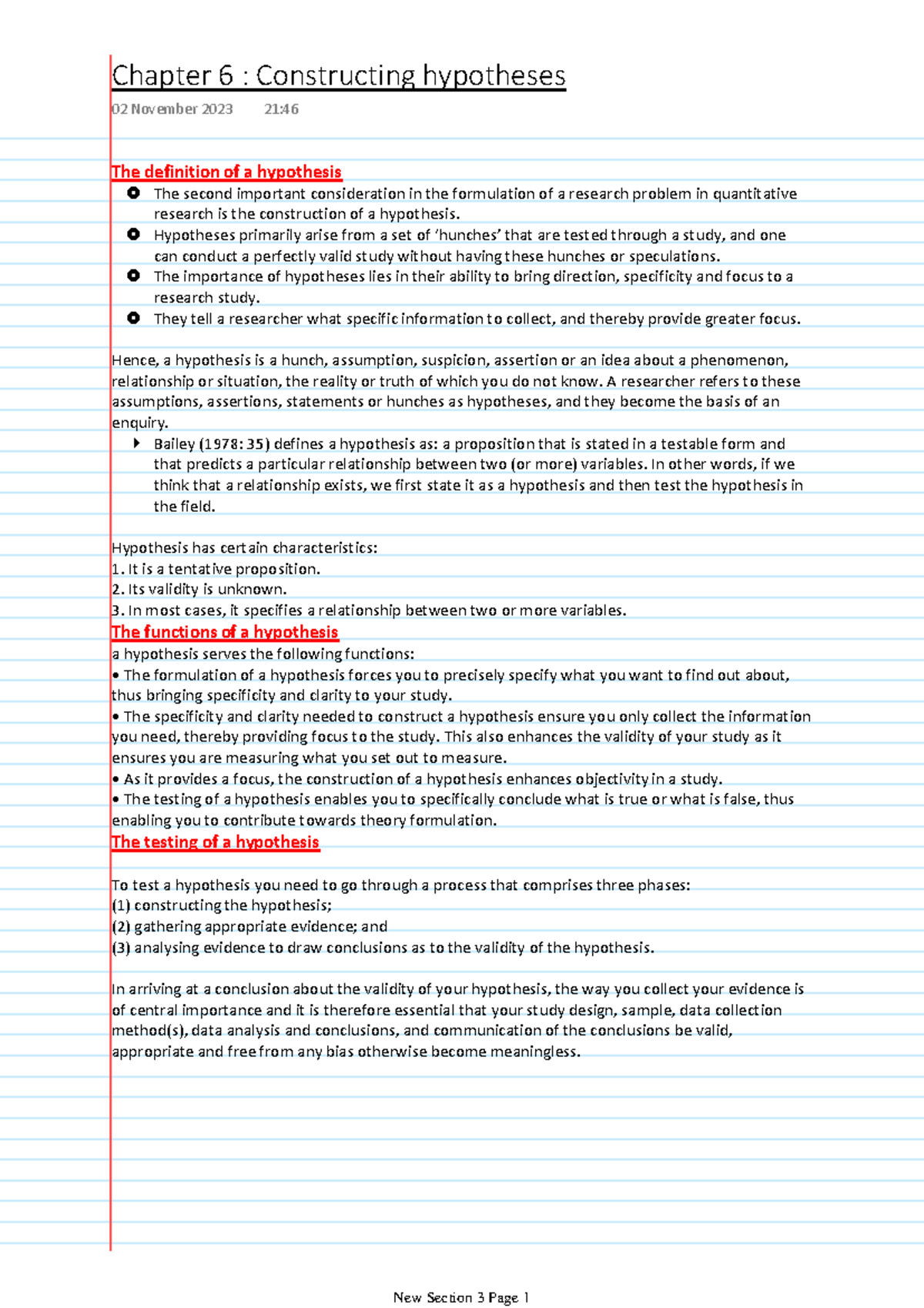 Chapter 5 Research Methodology - The second important consideration in ...