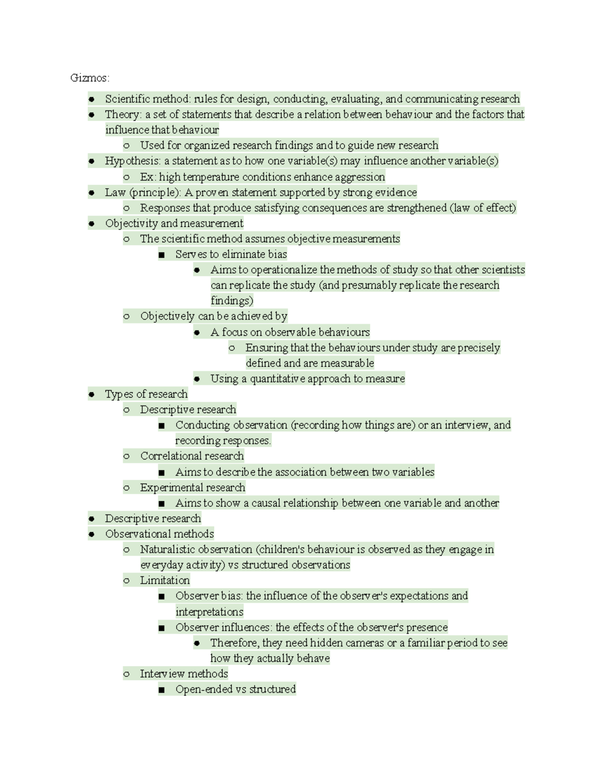 Psy 2 Child Development: Methods for Research Design and Evaluation ...