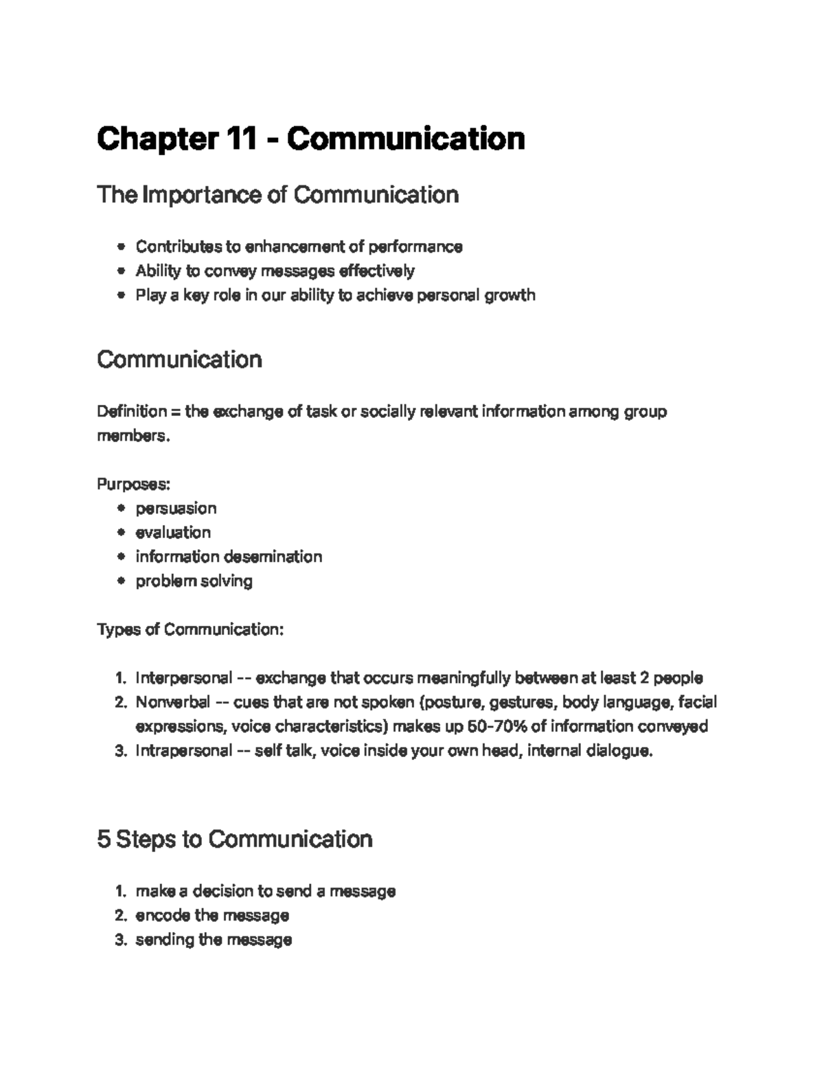 Chapter 11 - Communication - C h a p te r 1 1 - C o m m u n i c a t i o ...