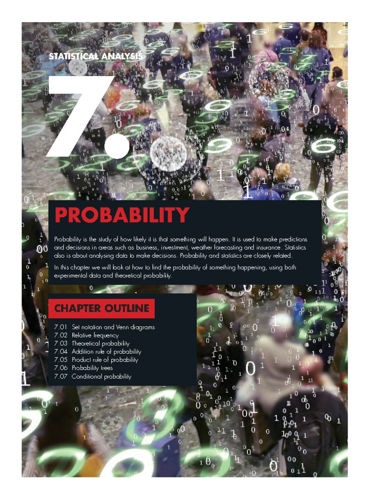 Chapter 7: Probability - Key Concepts and Definitions - Studocu