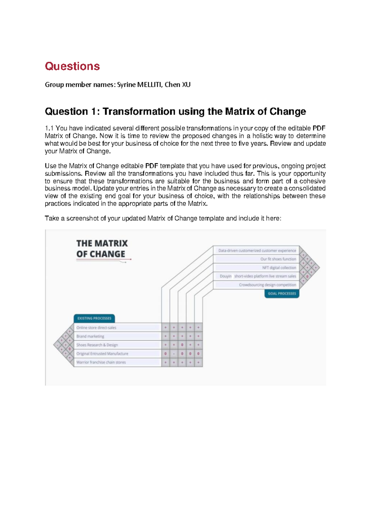 DBS module 6 - .............. - Questions Group member names: Syrine ...