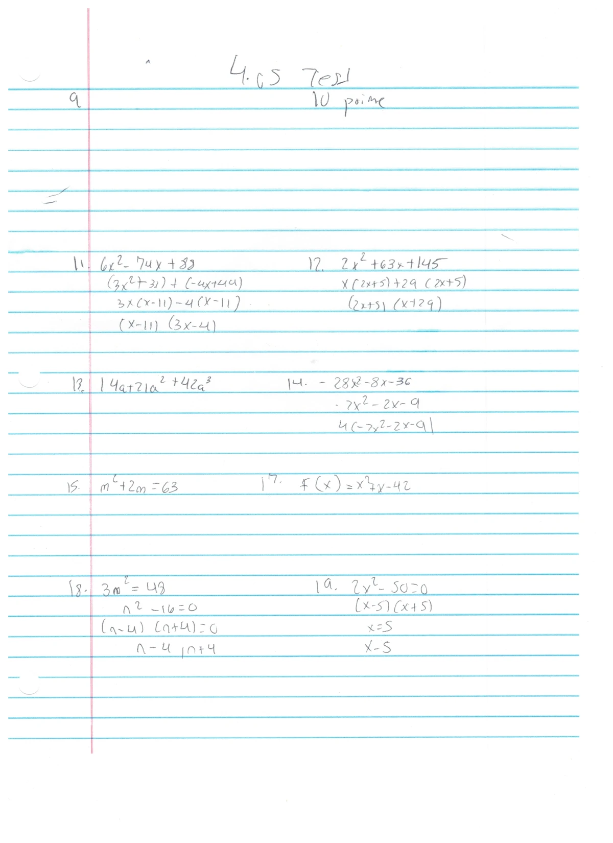 Math Problem Decoding Guide: Simplification & Factoring Tips - Studocu