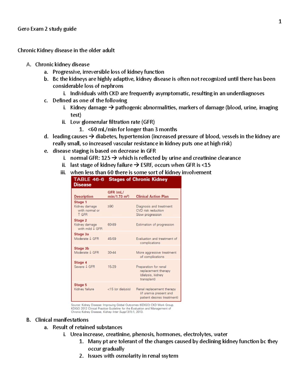 Gero Exam 2 study guide Gero Exam 2 study guide