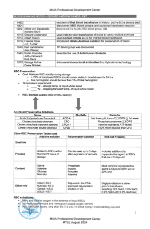 Histopathologic Techniques Handout for students - 2023 GENERAL ...