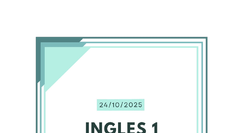 Actividad 1 - Ingles Basico - Inglés Básico - Studocu