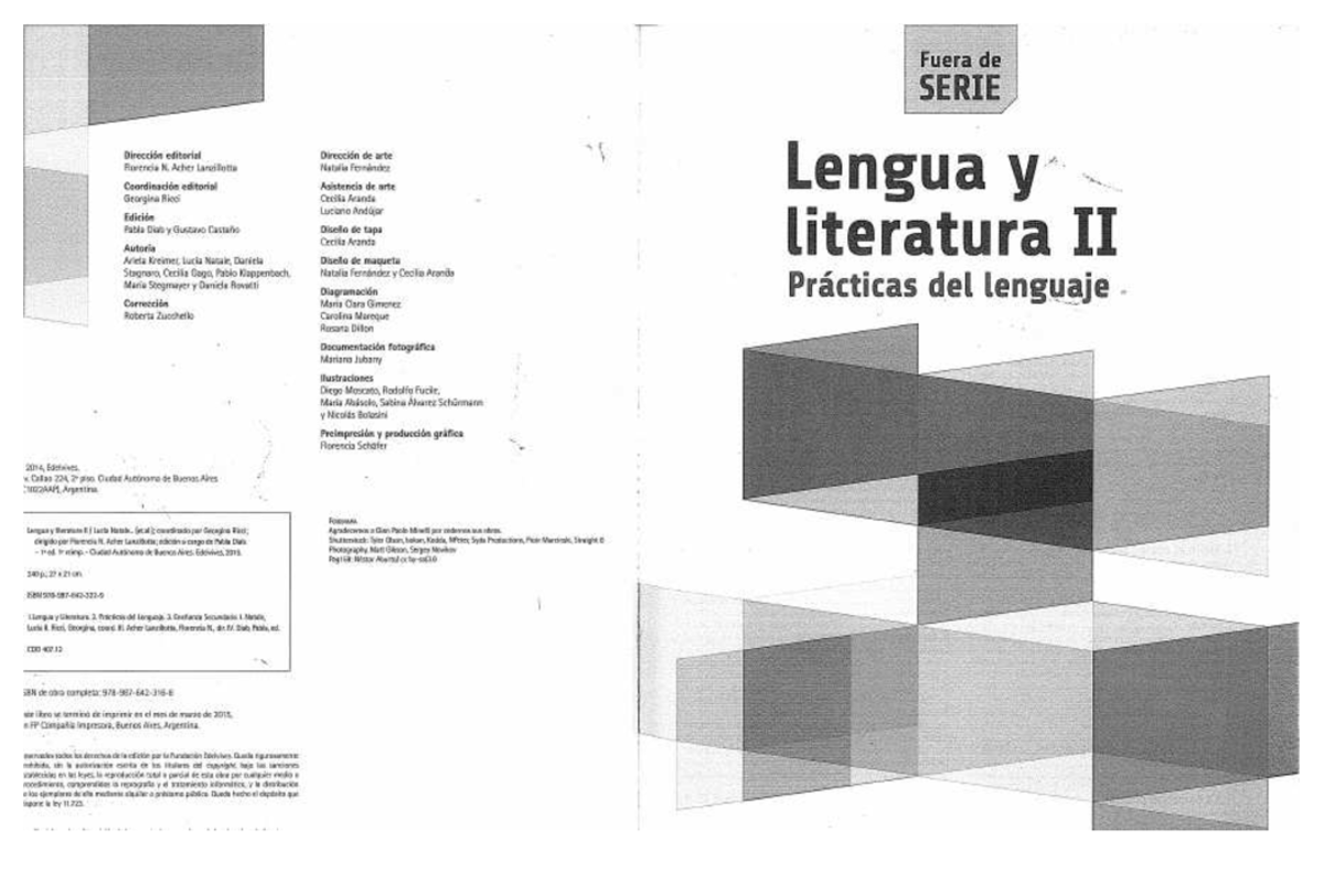 Edelvives Lengua y Literatura II: Estudio y Análisis Completo - Document Preview