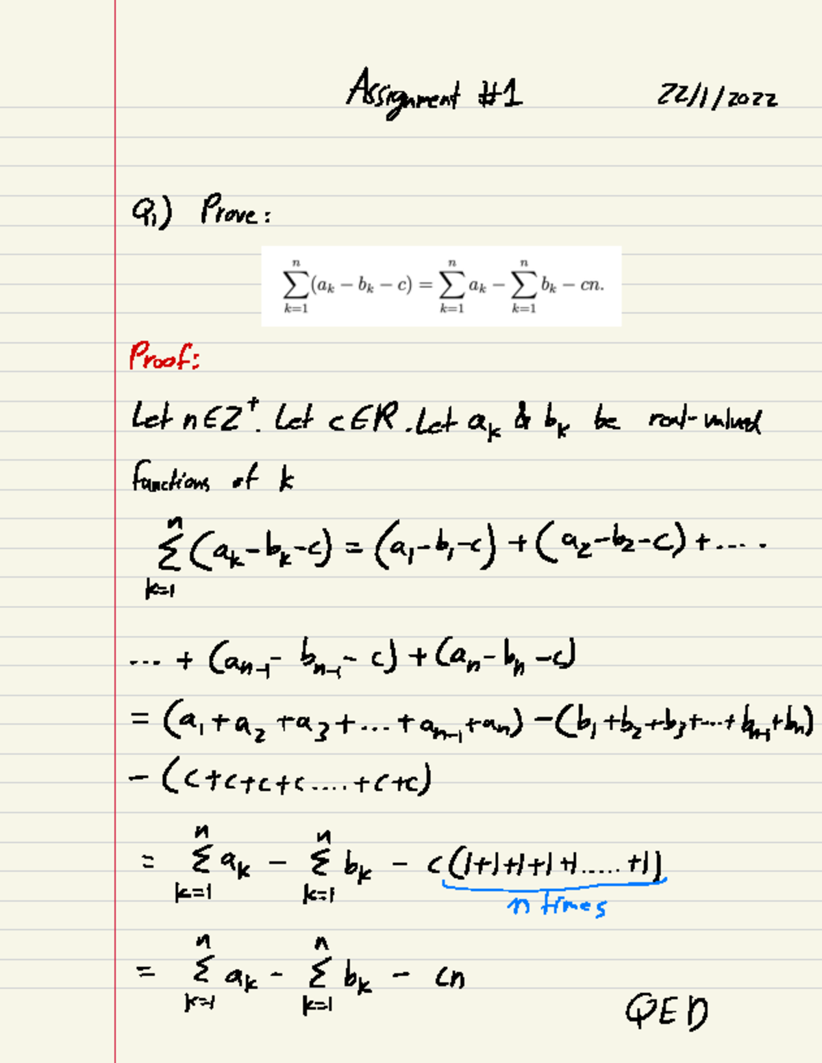 Proof of NEZ and Real Valued Functions - Studocu
