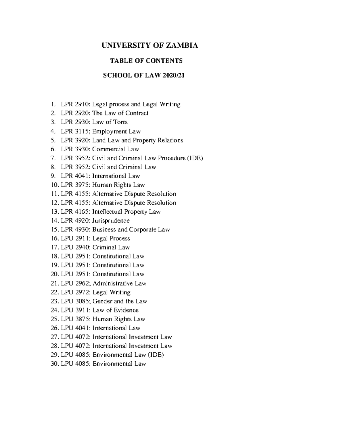 LPR & LPU 2021 Final Exam Paper - School of Law Summary - Studocu
