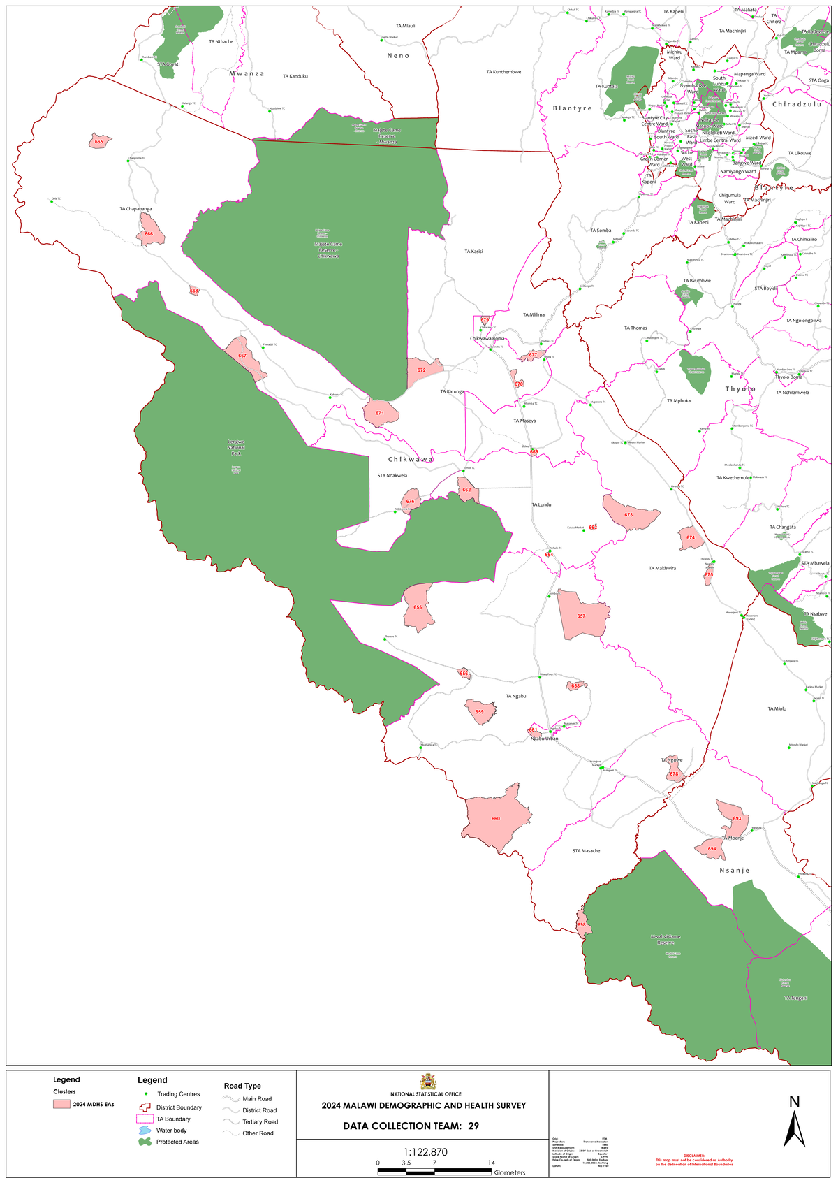 2024 MDHS Data Collection Clusters Overview and Map Analysis - Studocu