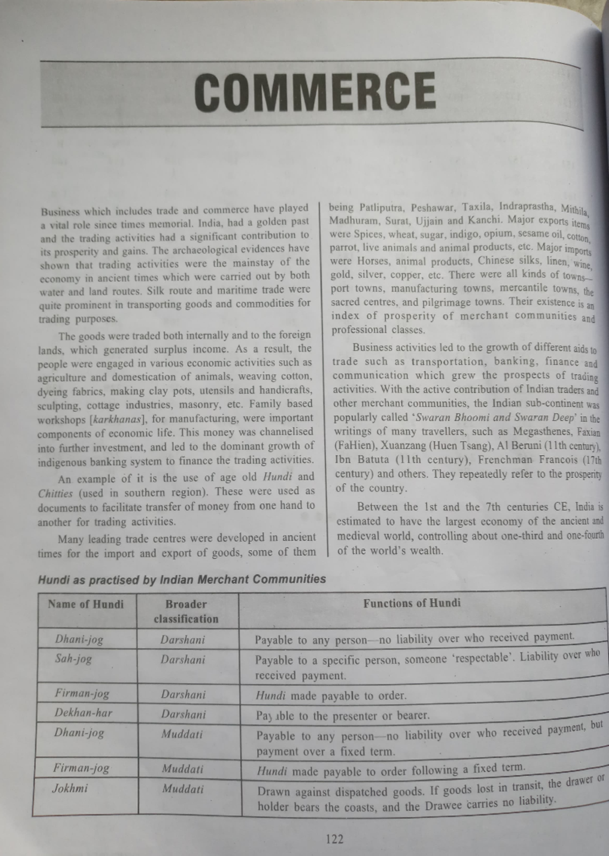 COMM 101 - Trade, Commerce, and Economic Growth Notes - Studocu
