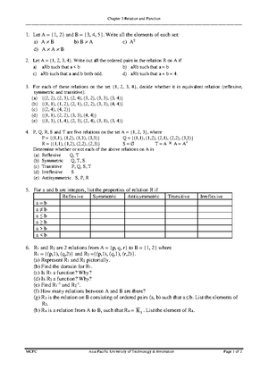 Test 2 Set 2 - QP - Probability and Set Theory Questions - Studocu