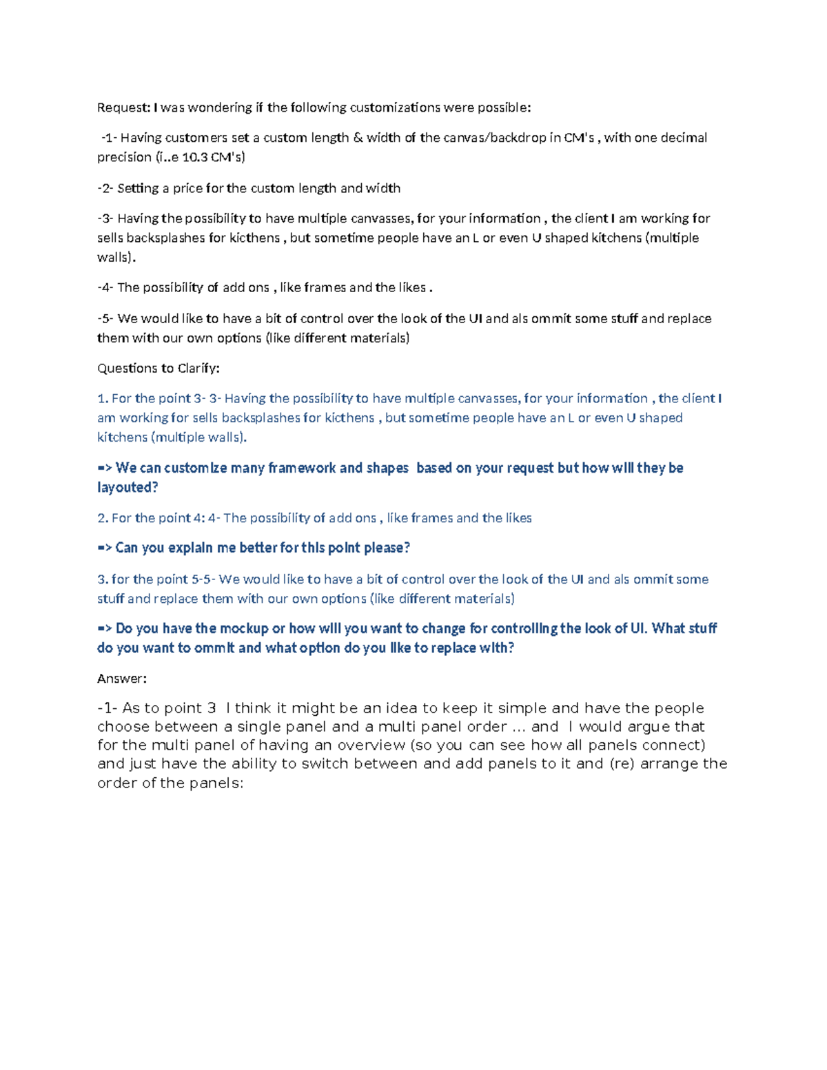 BA file for the request - lecture notes - Request: I was wondering if ...