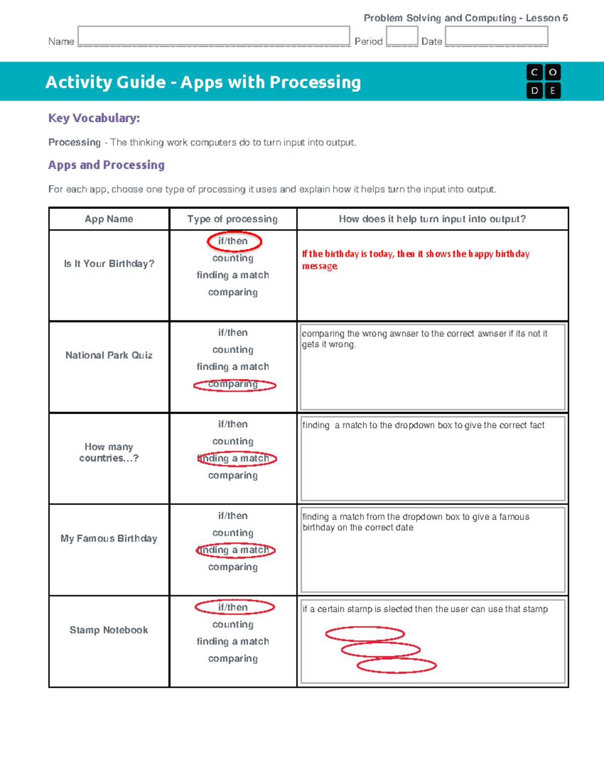 U1L6+-+Activity+Guide+-+Apps+with+Processing - Problem Solving and ...