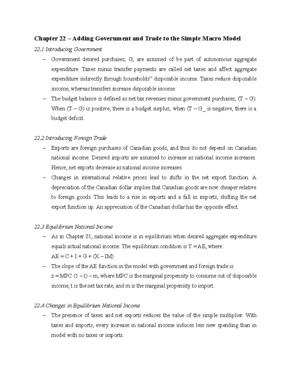 EC140 - Final Exam Cheat Sheet: Economic Growth, Inflation, and GDP ...