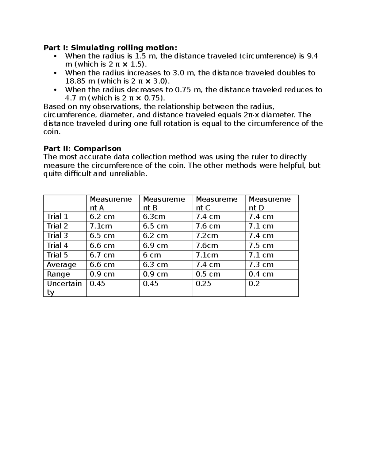 Physics ALB 3 - Assignment on Rolling Motion Simulation and Analysis ...