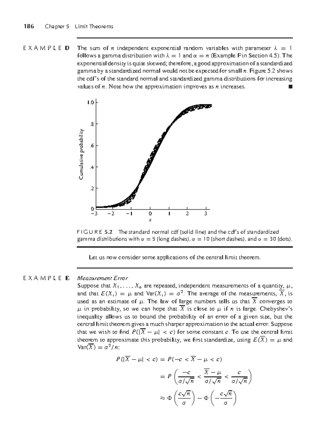 186 MAT 5 Chapter 5: Limit Theorems & Central Limit Theorem - Studocu