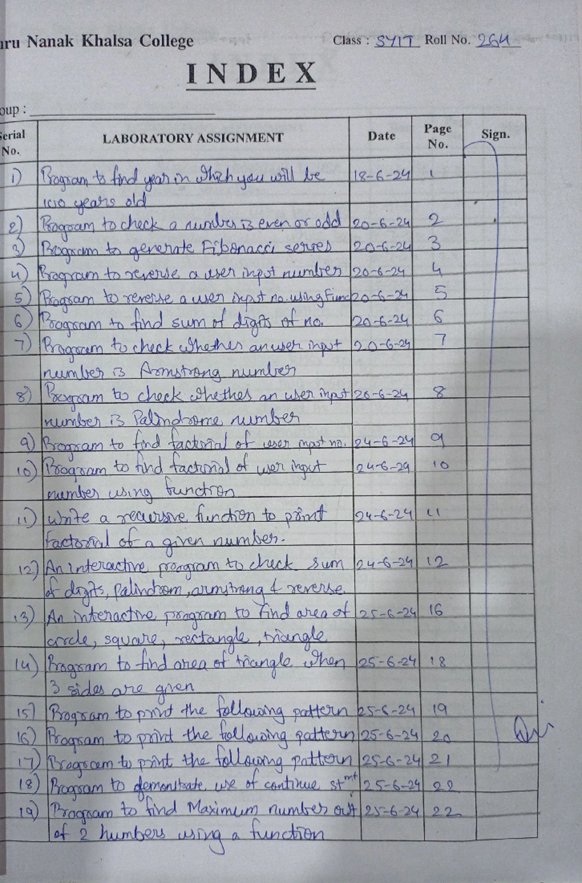 365- BCA 2002-(A).pdf Shivam Booklet NO A - Roll No.- BCA (Second ...