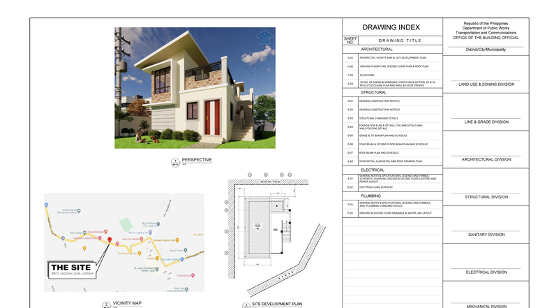 Pcs Plan No. 3: Proposed Residence Floor Plans and Details - Studocu